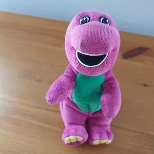 Sonajero de juguete suave de peluche Gund 1997 púrpura - Imagen 1 de 6