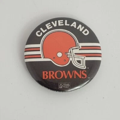 Cleveland Browns Wincraft Pinback Button Vintage 90's - Image 1 of 2
