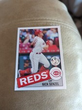 NICK SENZEL 2020 Topps Series 1 1985 35th Anniversary Insert Reds 85-36