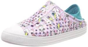 Skechers Girls Guzman Steps-Unicorn Dazzle Sneaker, Lavender/Aqua, 1 Little Kid - Picture 1 of 1