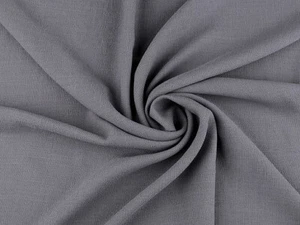 Kleiderstoff reine Polyester Grau ab 170 cm Breit Nähen Dünn Füttern Basteln - Bild 1 von 1