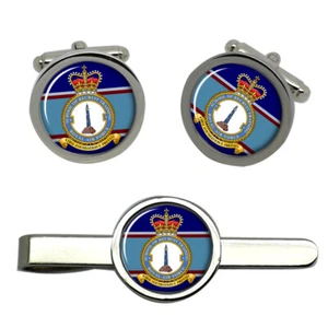 5 School of Recruit Training (West Kirby), RAF Cufflinks and Tie Clip Set - Picture 1 of 6