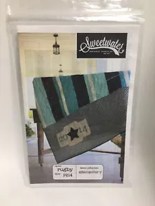Quilt 60x60 Rugby Date Quilten Nähmuster Süßwasser P214 - Bild 1 von 2