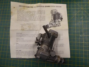 A Pair of OS FS-40 4 Stroke Model Aircraft Engines - Picture 1 of 8