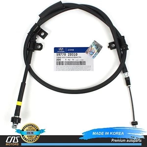 GENUINE Parking Brake Cable REAR RIGHT for 02-03 Hyundai Elantra 597702D310⭐⭐⭐⭐⭐ - Picture 1 of 4