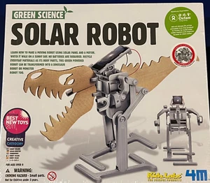 SOLAR ROBOT GREEN SCIENCE 2010 EDUCATIONAL KIDZ LAB FACTORY SEALED - Picture 1 of 5