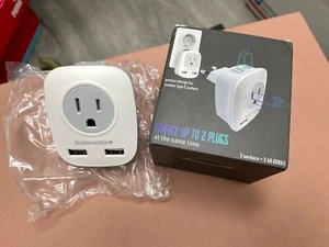 NEW Sublime European Travel Plug Adapter Type C - Picture 1 of 7