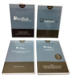 Creative Memories Digital Content Collection Storybook Creator 4 DVD Set - Picture 1 of 5