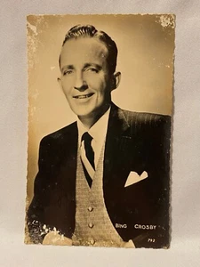 Vintage 1956 Paramount Pictures Kores Bing Crosby Unposted French Postcard - Picture 1 of 20
