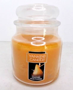 Yankee Candle Poached Pear Flambe Jar Candle 14.5 oz. NEW - Picture 1 of 6
