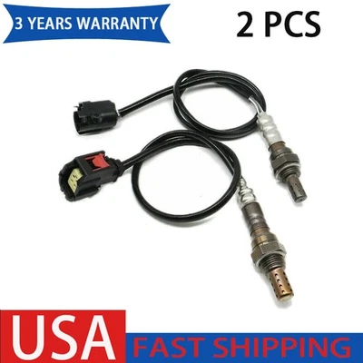 2pcs Oxygen Sensor Upper+Lower For 01-03 Chrysler Voyager Dodge Caravan V6 3.3L - Image 1 of 4
