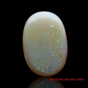 7.00 Cts Natural Fire Opal Gemstone Jewelry Making Oval Cabochon 18x12x4 mm - Picture 1 of 11