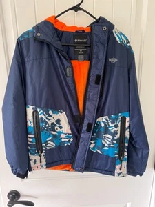 Wantdo Kid Boy's Fleeced Winter Jacket Waterproof Ski Jacket Hooded 10/12 - Picture 1 of 5