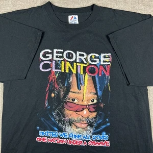Vtg George Clinton T-Shirt Size 2XL Funkadelic United We Funk All Stars Tour Y2K - Picture 1 of 9