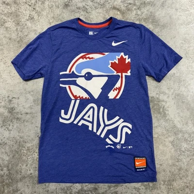 Toronto Blue Jays Shirt Mens Medium Blue MLB Baseball Nike Graphic Tee - Image 1 of 4