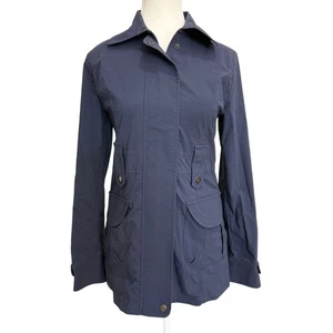 Anatomie Jacke Damen XS dunkelblau Full Zip leichter Reise Trenchcoat - Bild 1 von 11