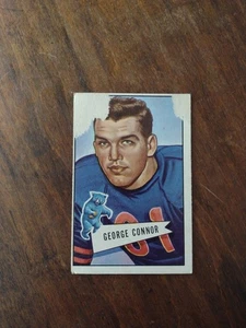 1952 Bowman Large #19 George Connor SP Chicago Bears 🐻 HOF LOW GRADE  - Picture 1 of 2
