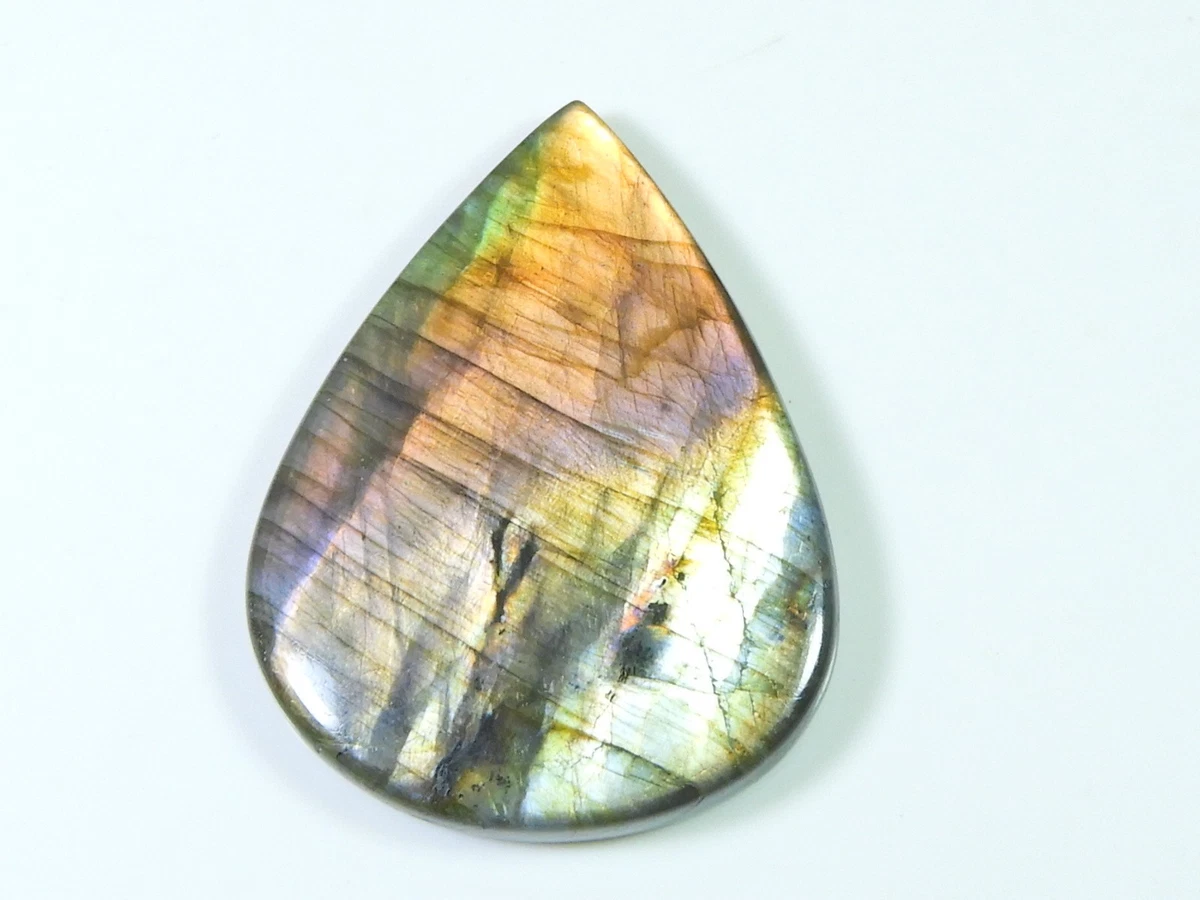 Cabujón Ovalado De 40x29 Mm, Pedras Precosas De Granto Negro