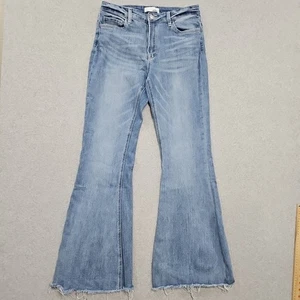 Vervet Jeans High Rise Super Flare Med Wash Stretch Size 30 30x32 - Picture 1 of 10