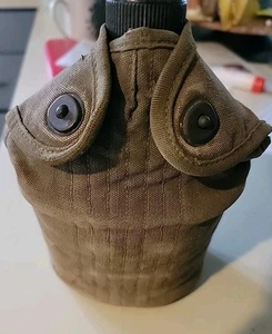 Vintage WW2 U.S. Army Metal Canteen Marked Vollrath 1943 Canvas Cover - Picture 1 of 22