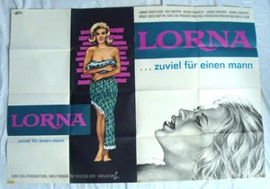 Cartel de película alemana Lorna Maitland 1965 Russ Meyer Rolf Goetze ¡arte! película - Imagen 1 de 19