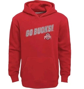 Ohio State Buckeyes NCAA Boys Go Bucks ! Hoodie Size Large (14/16) - Picture 1 of 2