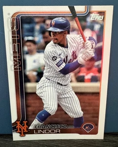 2025 Topps Series 1 #CC-24 Francisco Lindor Companion Card - Picture 1 of 2