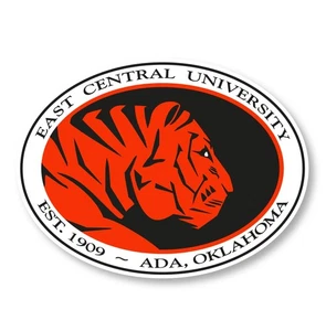 East Central University Tiger Maskottchen Logo NCAA Vinyl Aufkleber Sticker - Bild 1 von 3