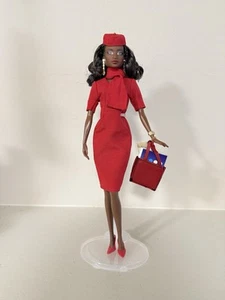 Airlines airways flight attendant cabin crew air hostess Stewardess Barbie doll - Picture 1 of 10