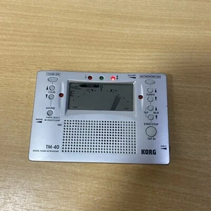 Korg TM-40 Large Display Digital Tuner und Metronom - Bild 1 von 9