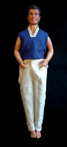 Vintage Ken Barbie Doll 1968/1990 + Clothes Retro - Picture 1 of 6