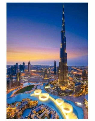 Educa Buri Khalifa, United Arab Emirates  1000 Piece Jigsaw Puzzle - Image 1 of 2