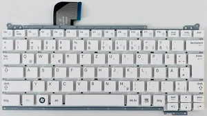 Teclado DE QWERTZ Samsung NC110 NP-NC110 NC210 NP-NC210 Series DE Blanco B-stock! - Imagen 1 de 3