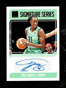 2019 WNBA Autogramm Tina Charles New York Liberty HOF - Bild 1 von 2
