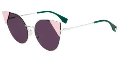 Nuevas gafas de sol FENDI FF 0190/S 010 OM ojo de gato PALADIO/VIOLETA, 57 mm Foto 1 de 4