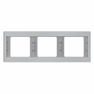Berker K.5 Rahmen 3-Fach waagerecht Edelstahl Rostfrei 13737004 3Fach Abdeckung - Bild 1 von 1