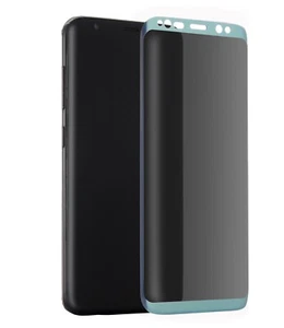 Premium Privacy Tempered Glass Screen Protector for Samsung Galaxy S8 Plus *Blue - Picture 1 of 5