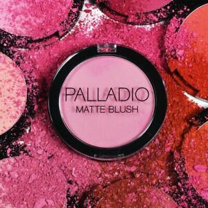 Palladio Matte Blush, Soft Matte Look and Even Finish, Flawless Velvety Coverage