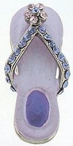 Flip Flop Anhänger mit Kristallen - Bild 1 von 1
