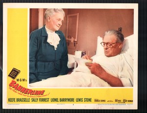Bannerline 11x14 Lobby Card #3 Lionel Barrymore Elisabeth Risdon