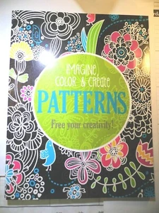 Imagine, Color & Create Patterns Free Your Creativity by Dream Art + Pencils/Sha - Imagen 1 de 4