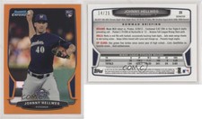 2013 Bowman Draft Chrome Orange Refractor /25 John Hellweg Johnny #23 Rookie RC
