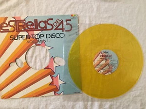 Mexico colored yellow vinyl 12" record Stars on 45 volumen II 2 medley - Foto 1 di 1