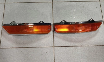 Luces intermitentes BMW E12 Euro L+R cromadas!¡NUEVO! GENUINO 63131355133 63131355134 Foto 1 de 4