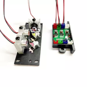 RGB 500mW Weißlicht Vollfarbe Rot Grün Blau Laser Modul TTL 12V Bühnenlicht - Bild 1 von 7