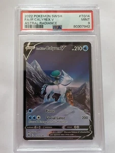 2022 POKEMON SWORD & SHIELD ASTRAL RADIANCE TG14/TG30 IR CALYREX V PSA 9 - Bild 1 von 2