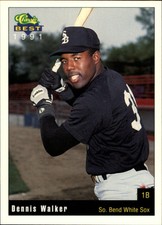 1991 South Bend White Sox Classic/Best #6 Dennis Walker