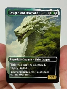 Dragonlord Dromoka Proxy Card with Custom designed art - Picture 1 of 2