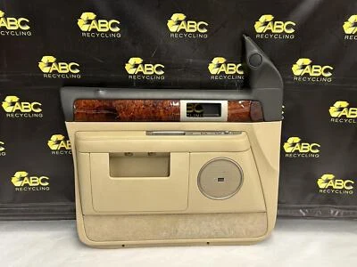 2005-2006 LINCOLN NAVIGATOR FRONT LH LEFT DRIVER INNER DOOR TRIM PANEL CAMEL Foto 1 de 4