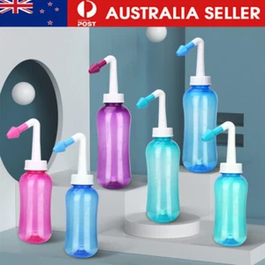 300/500ML Neti Pot Sinus Rinse Bottle Nose Wash Cleaner Nasal Irrigation Kit - Picture 1 of 18
